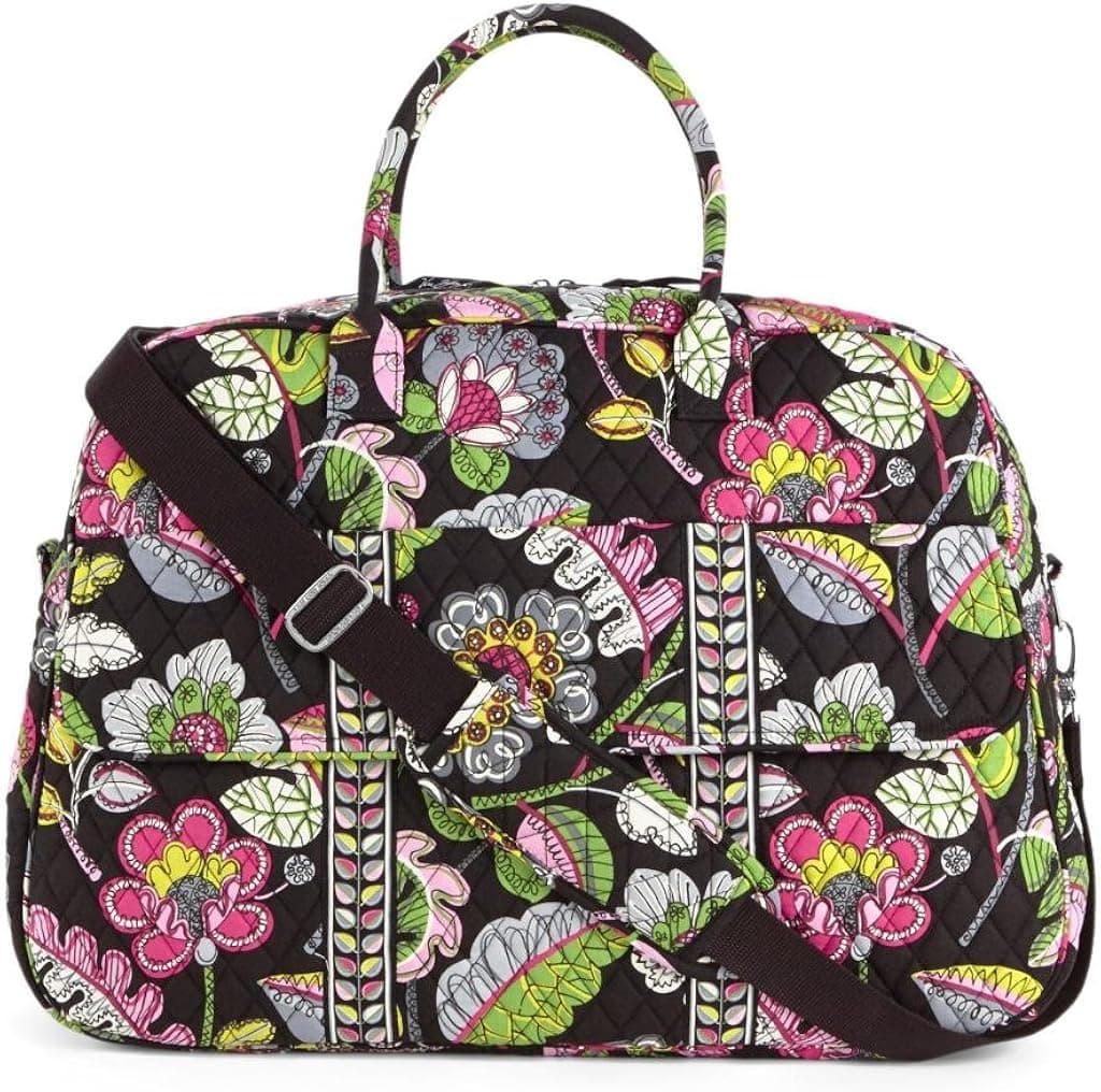 Vera Bradley Grand Traveler Moon Blooms