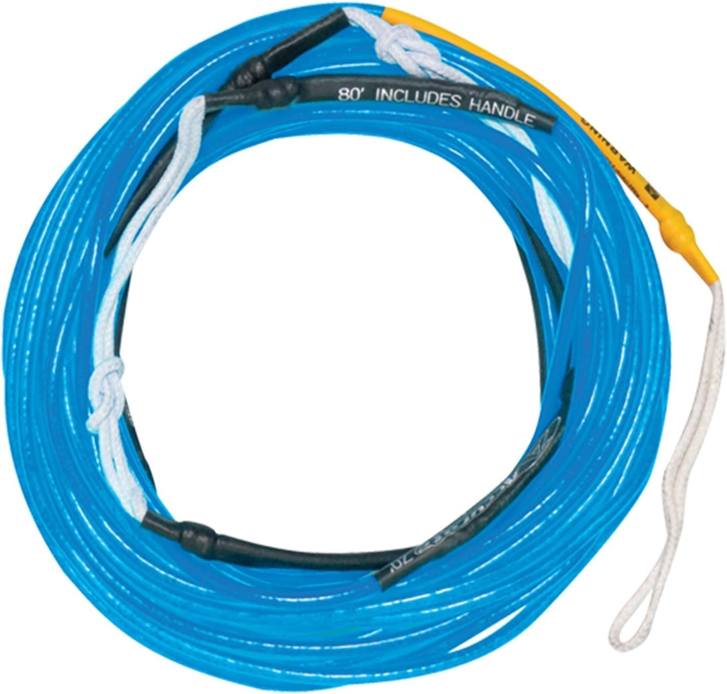 Hyperlite 2015 80 ft Silicone A-Line (Neon Blue) Wakeboard Rope