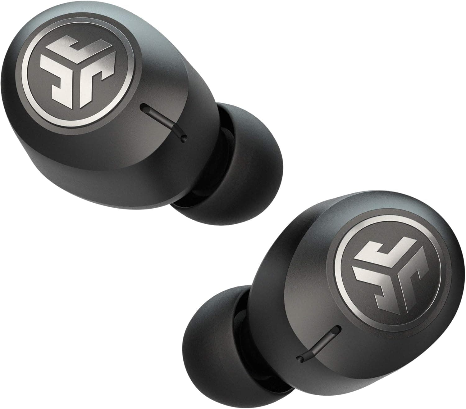 JLab JBuds Air ANC True Wireless Bluetooth Earbuds | Black | Active Noise Canceling | Low Latency Movie Mode | Dual Connect | IP55 Sweat Resistance | Custom 3 EQ Sound Settings