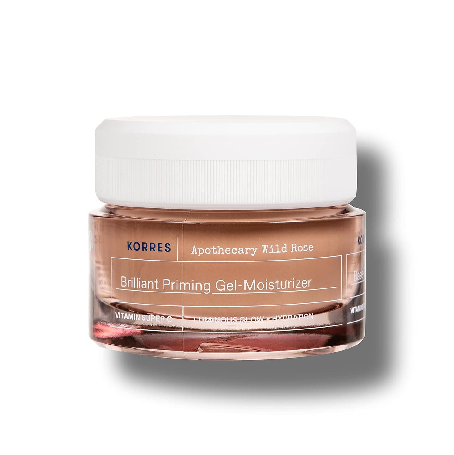 KORRES Apothecary Wild Rose Brilliant Priming Gel-Moisturizer, 1.35 fl. oz.