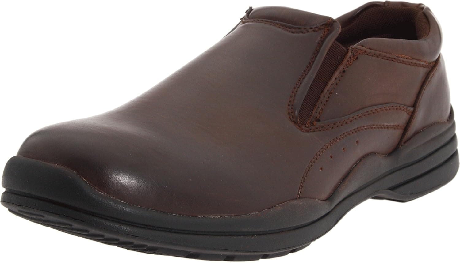 Deer Stags Men's Goal S.U.P.R.O Sock Leather Dress Comfort Casual Slip-on
