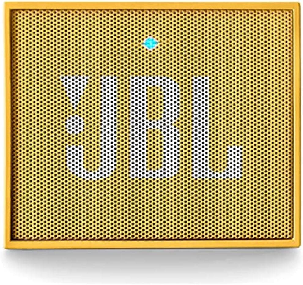 JBL GO Portable Wireless Bluetooth Speaker W/A Built-in Strap-Hook (Yellow)