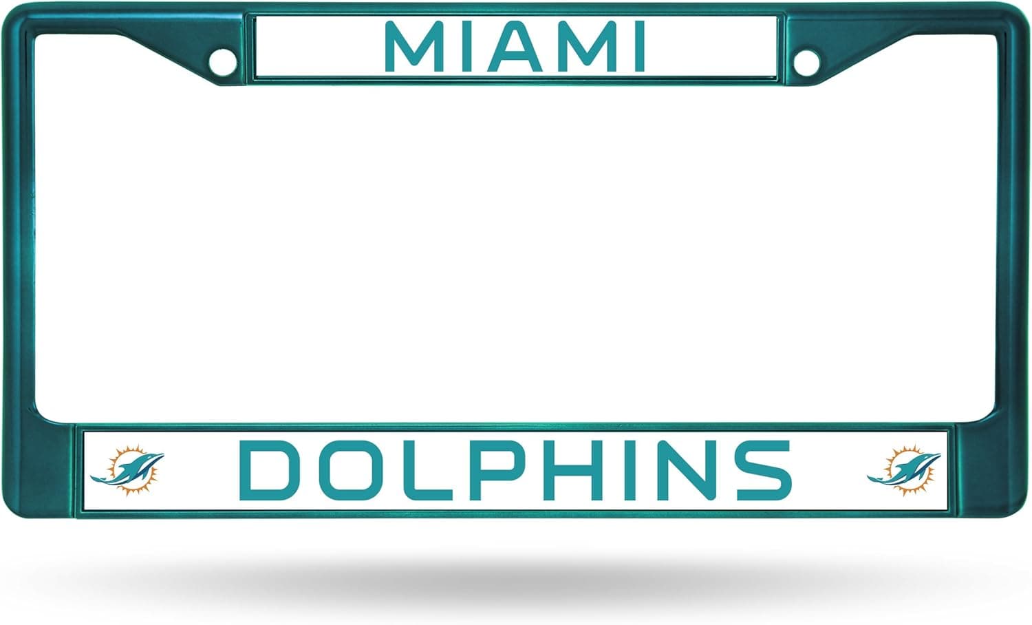 Rico Industries NFL Unisex-Adult Chrome License Plate Frame