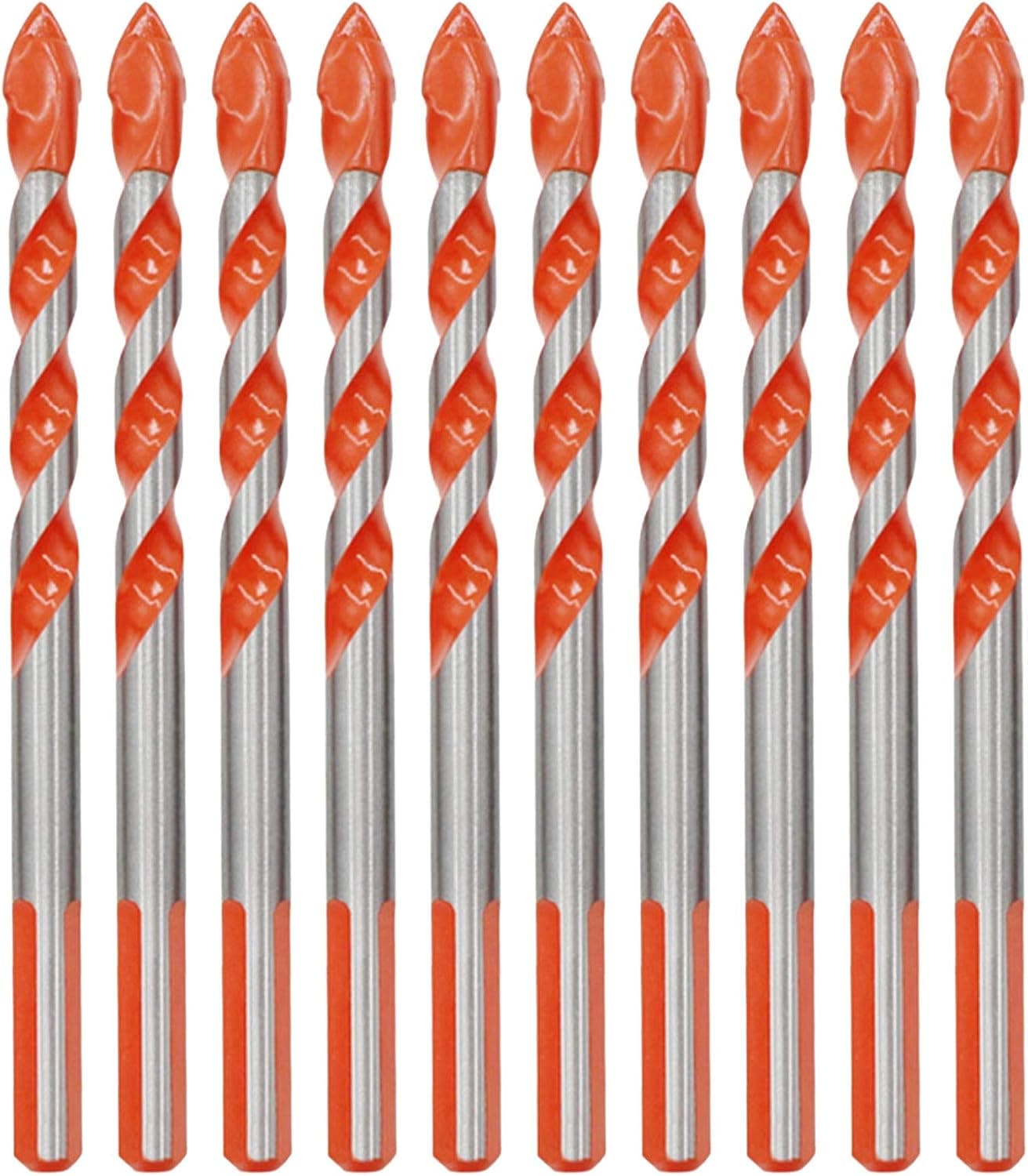Ultimate Punching Drill Bits Set with Tungsten Carbide Tip,Multifunctional Triangular-Overlord Punching Hole Working Drill Bits for Tile,Concrete,Brick,Glass,Plastic and Wood,Multi-Material Drill Bit.
