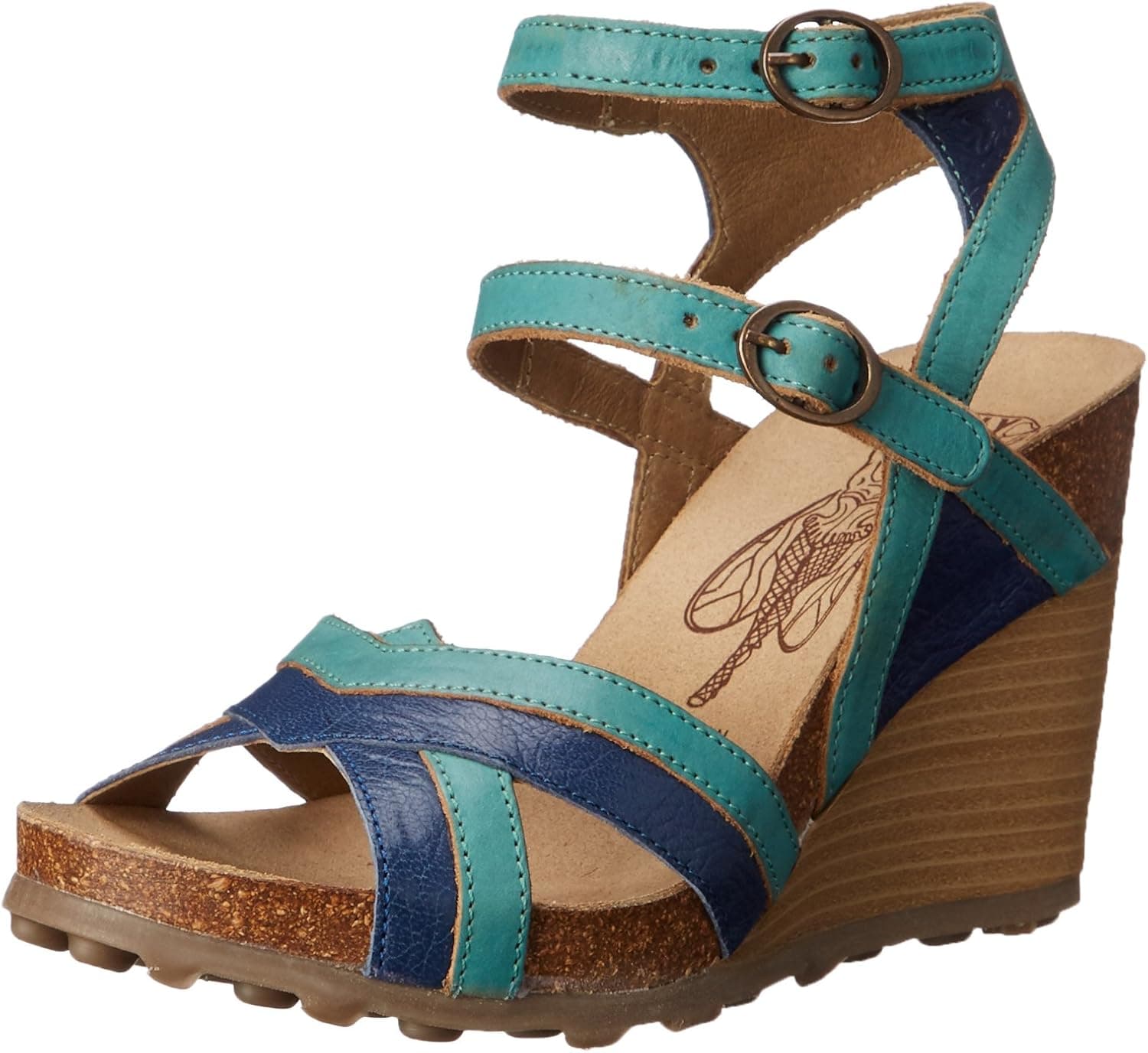 FLY London Women's Aube Wedge Pump