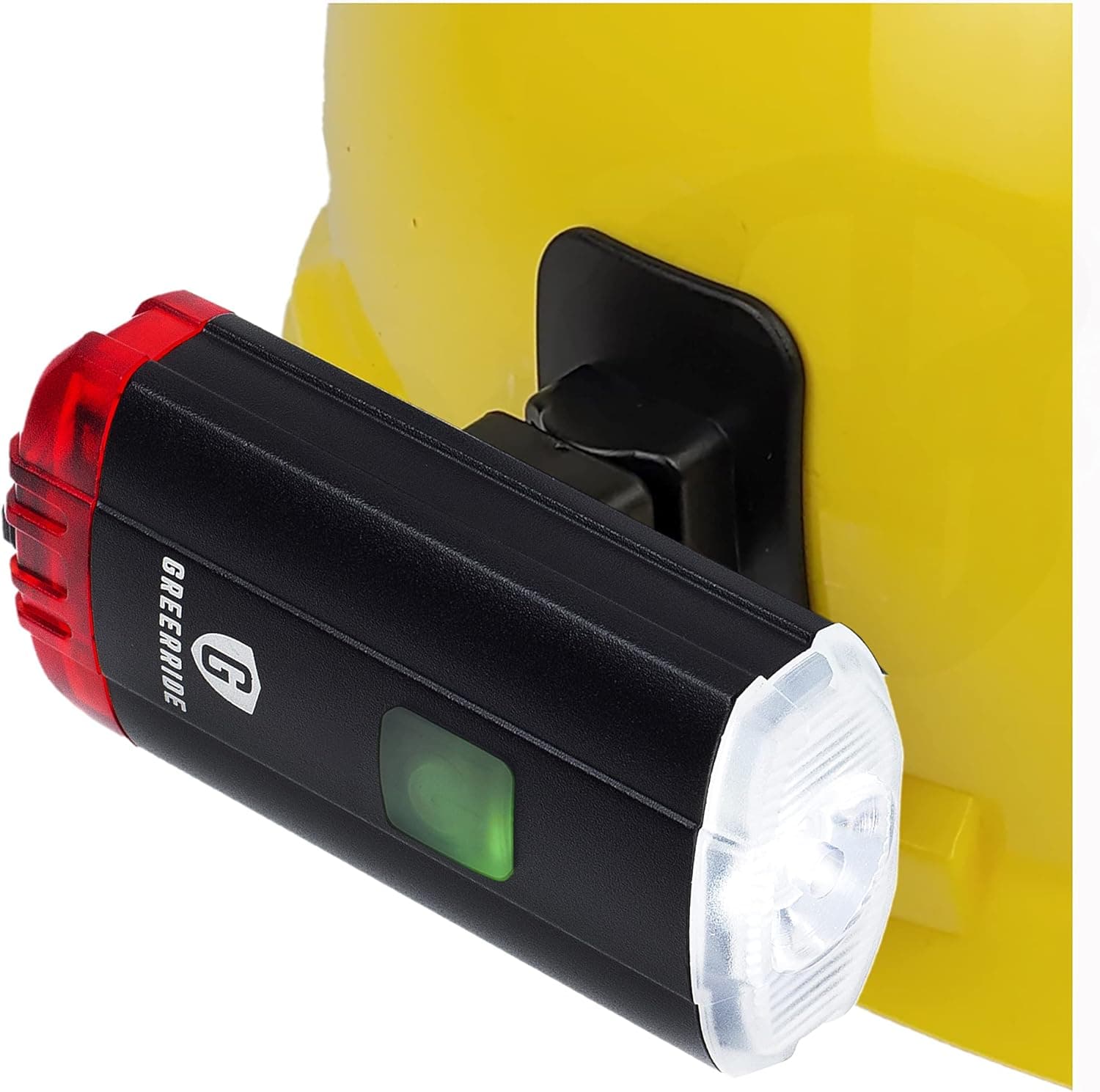 Greerride Rechargeable Hard Hat Light - Firefighter Helmet Light, Flashlight with Hard Hat Light Mount for Fire Helmet Light and Welding Hardhat Light (Front and Back Lights) (Front and Back)