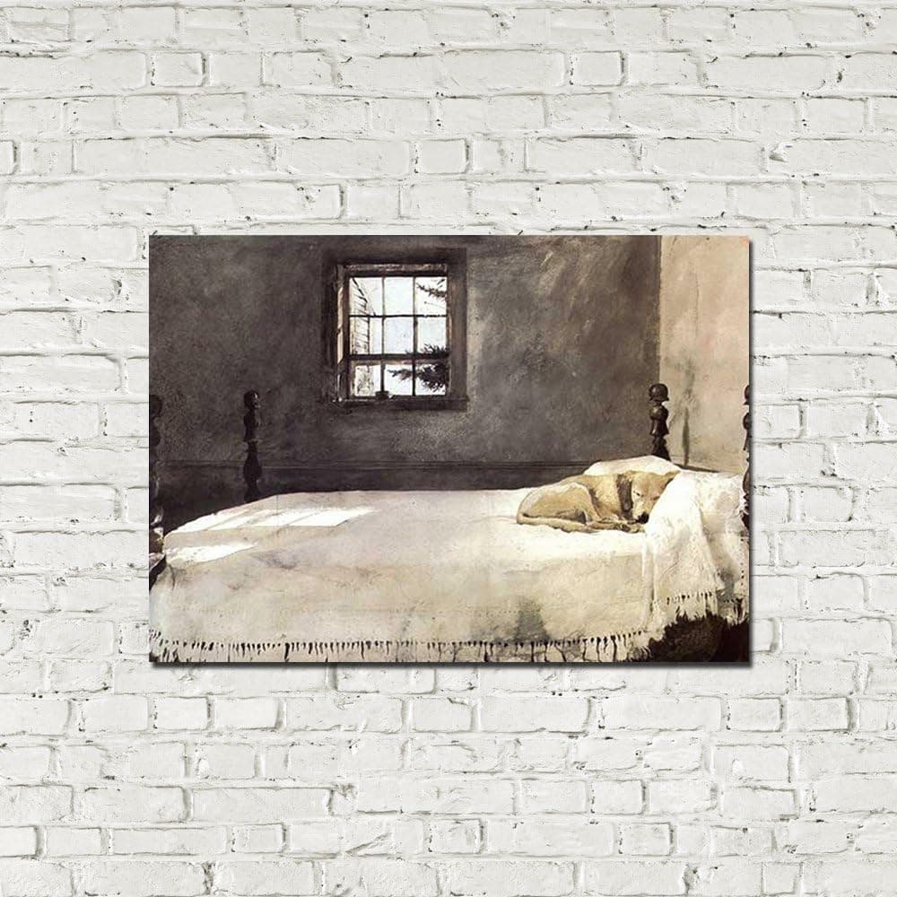 Master Bedroom, c.1965 Poster Print by Andrew Wyeth (29 x 22)