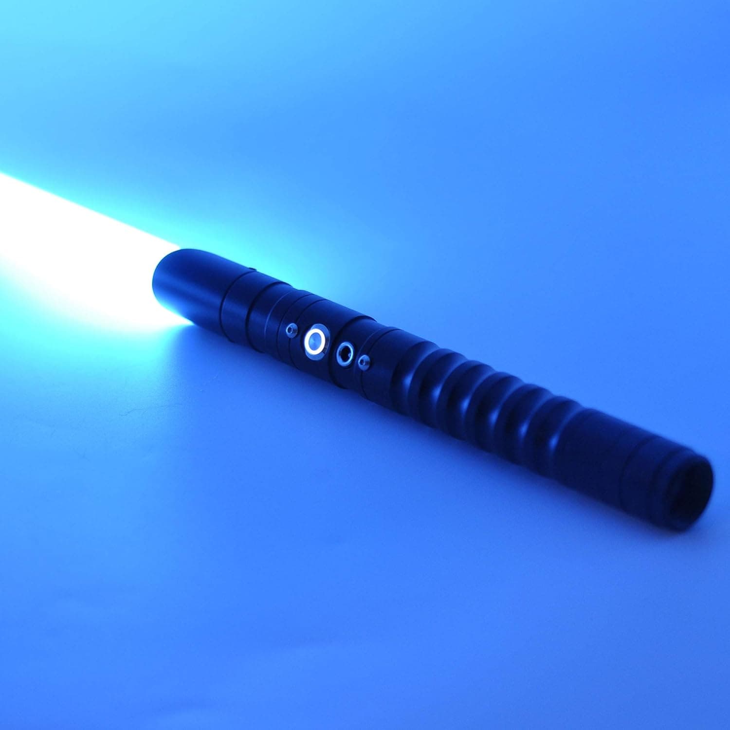 Saber Platinum Lightsaber with Infinite LED Colors(11), 6 Glowing Modes, Multiple Sound Fonts, FOC, and Heavy Dueling Support Build