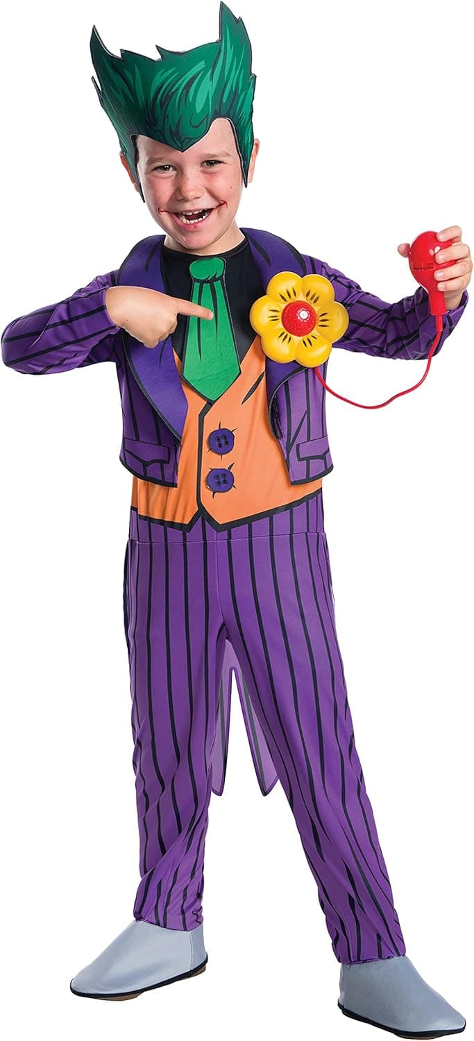 Rubie's Costume Boys DC Comics Deluxe The Joker Costume, Small, Multicolor