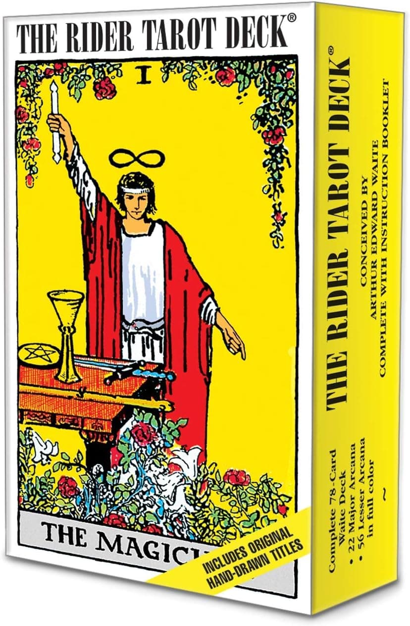 The Rider Tarot Deck Original Rider-Waite with Instruction Booklet by U.S. Games Systems
