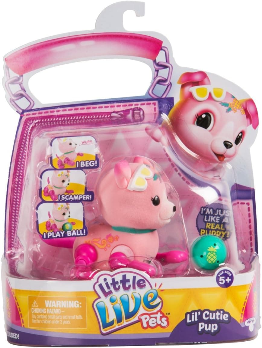 Little Live Pets Lil' Cutie Pups Season 2 Single Pack - Shine Apple