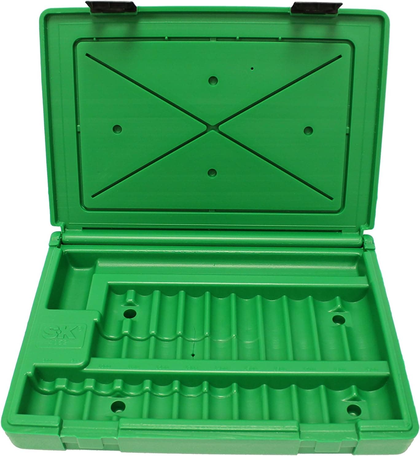 SK Hand Tool ABOX-4051 Blow-molded replacement case for 4051 1/2" Drive Impact Socket Set, Green