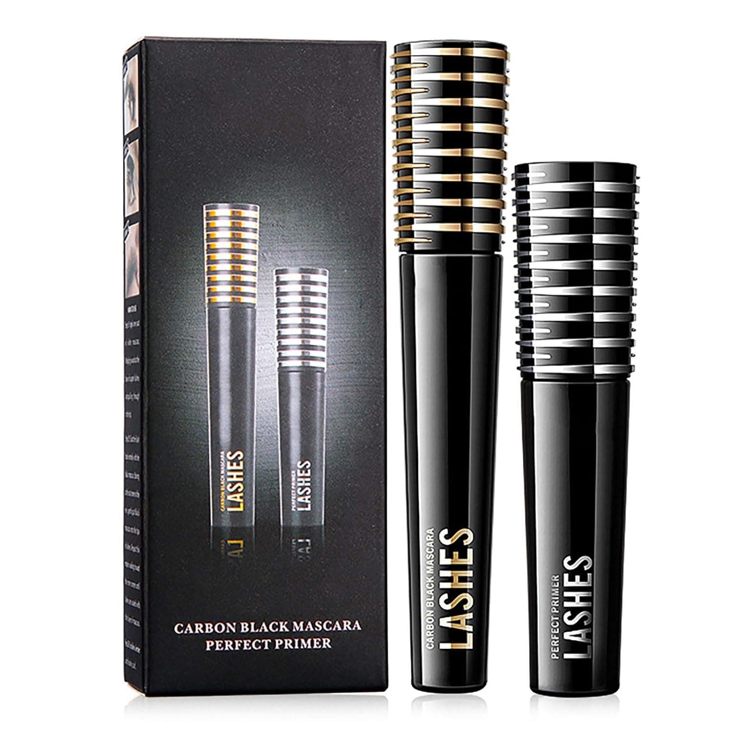 Mascara, 4D Silk Fiber Lash Mascara Waterproof Long-time Smudge-proof Mascara to Extend Eyelash Length Volume and Become Fuller Thicker