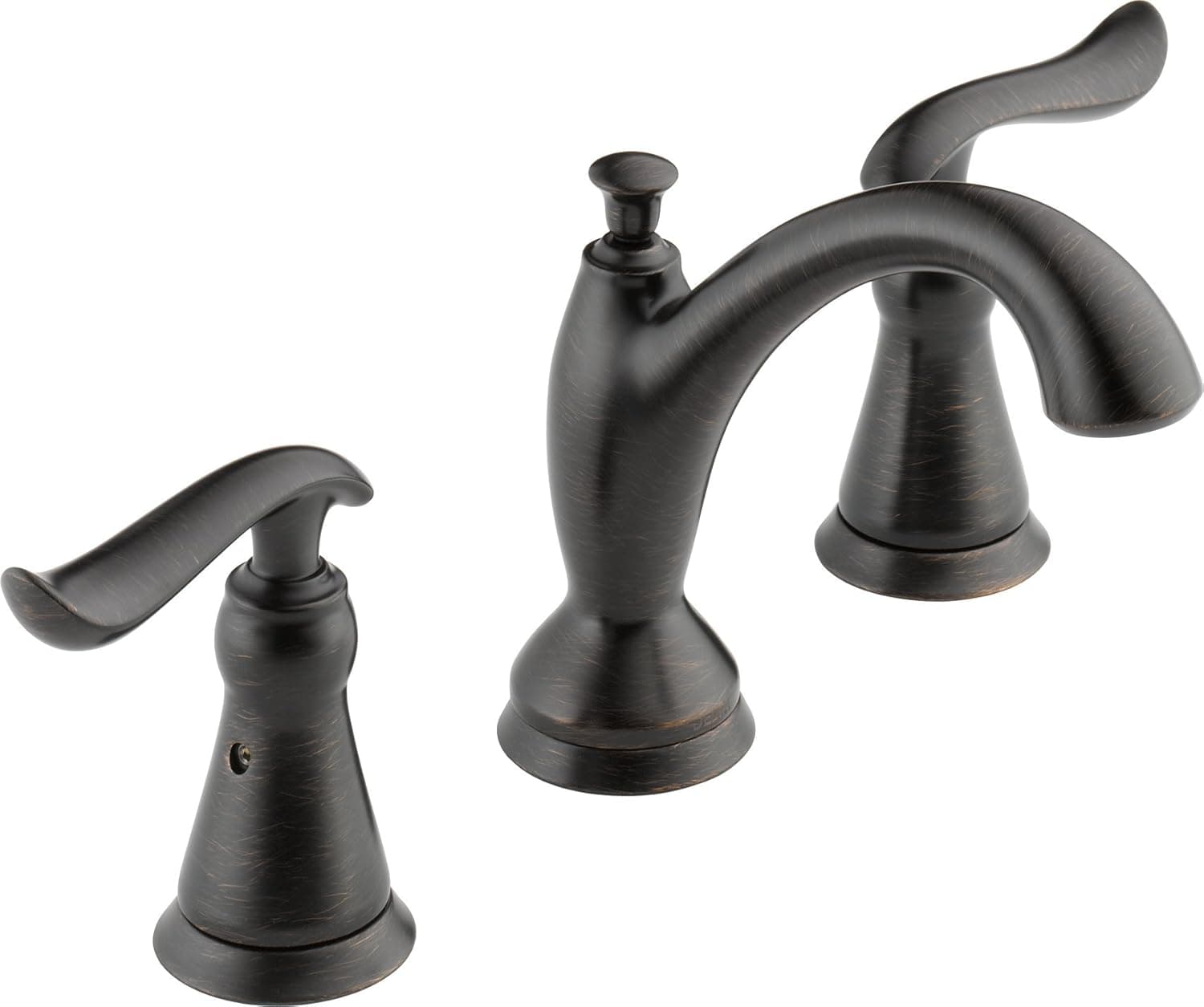Delta Faucet 3594LF-RBMPU Linden Two Handle Widespread Bathroom Faucet, Venetian Bronze
