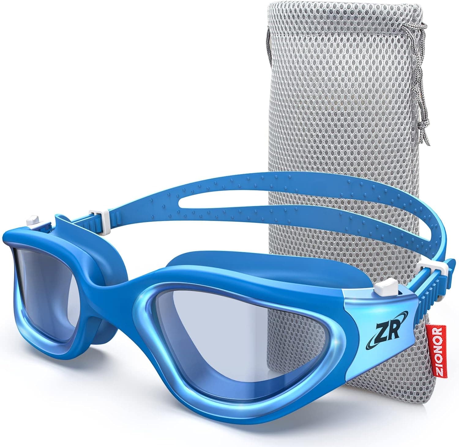 ZIONOR Swim Goggles, G1 MAX Super Anti-fog Polarized Swimming Goggles Men Women