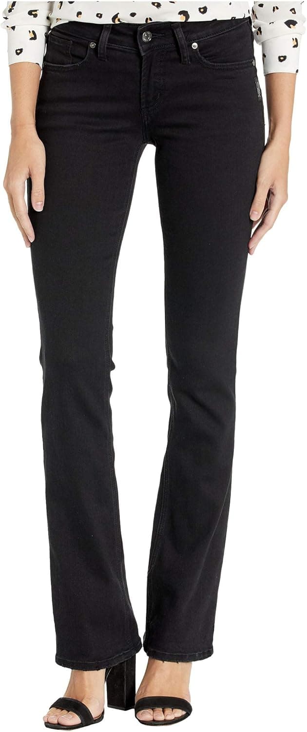 Silver Jeans Co. Women's Suki Mid Rise Slim Bootcut Jeans Legacy
