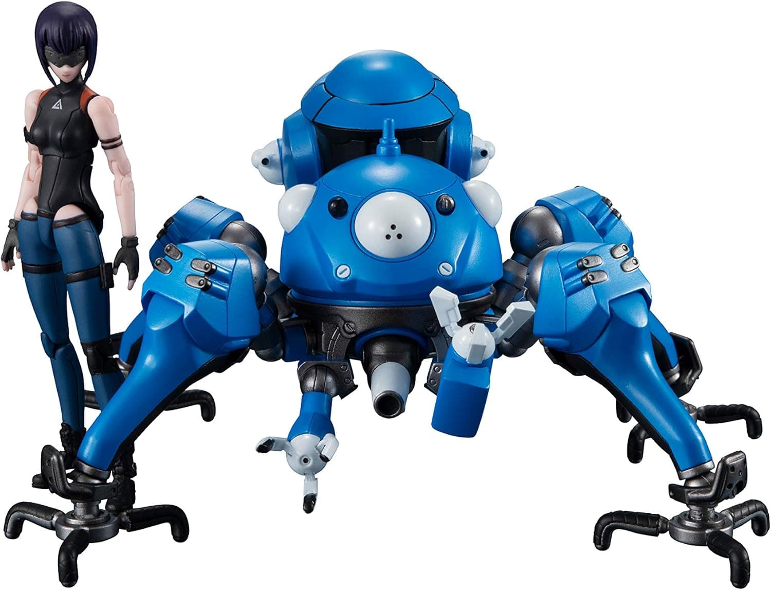 Megahouse Variable Action Hi-SPEC Ghost in The Shell SAC_2045 TACHIKOMA & Kusanagi Motoko, Multiple Colors (MH82984)