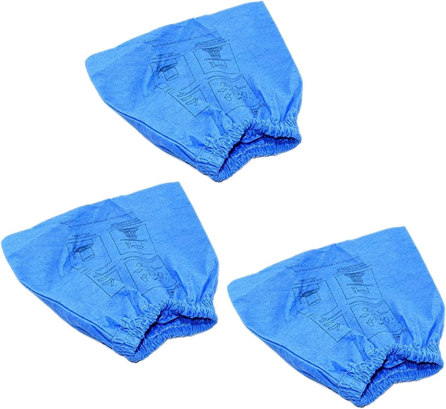 Filters for Vacmaster Vrc2 3 Pack 2.5 Gallon Cloth Vacuum Filter No VRC2 #VRC