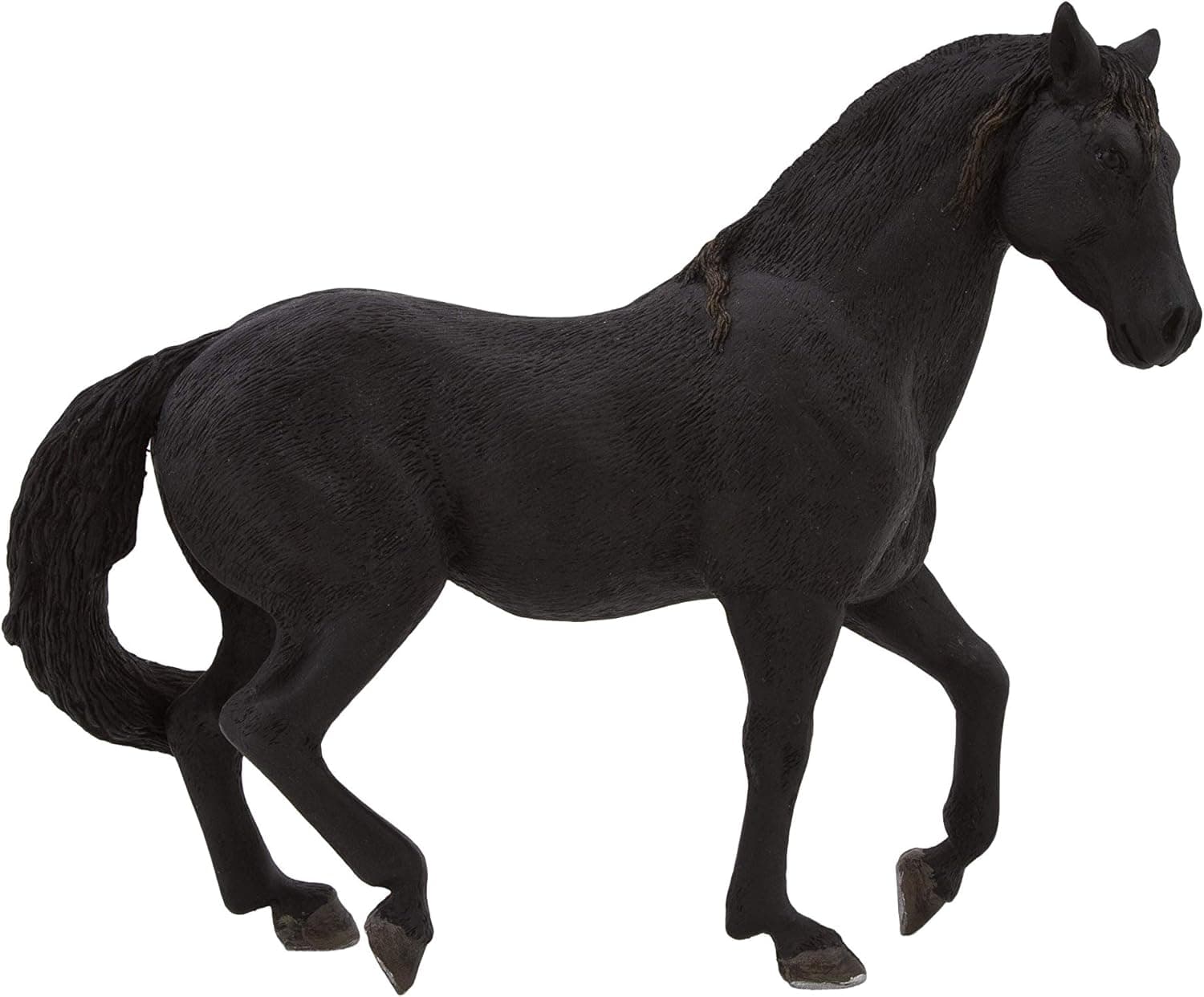 MOJO Andalusian Black Realistic Horse Toy Replica Hand Painted Figurine