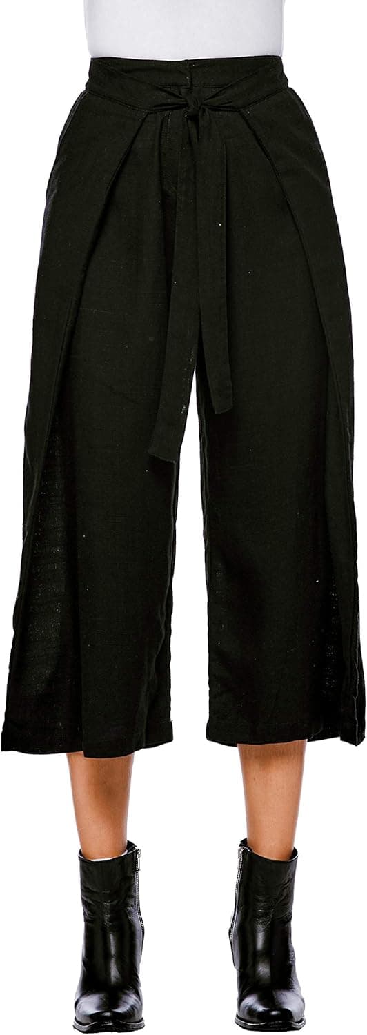 Jonny Cota Studio Linen Wrap Pants, Women's