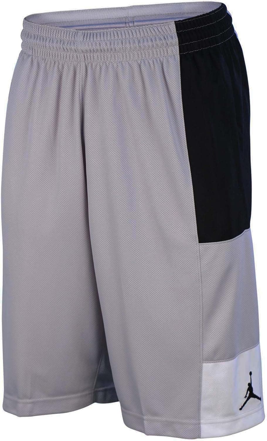 Jordan Men's Nike Trillionaire Basketball Shorts-Wolf Grey/Black-Large