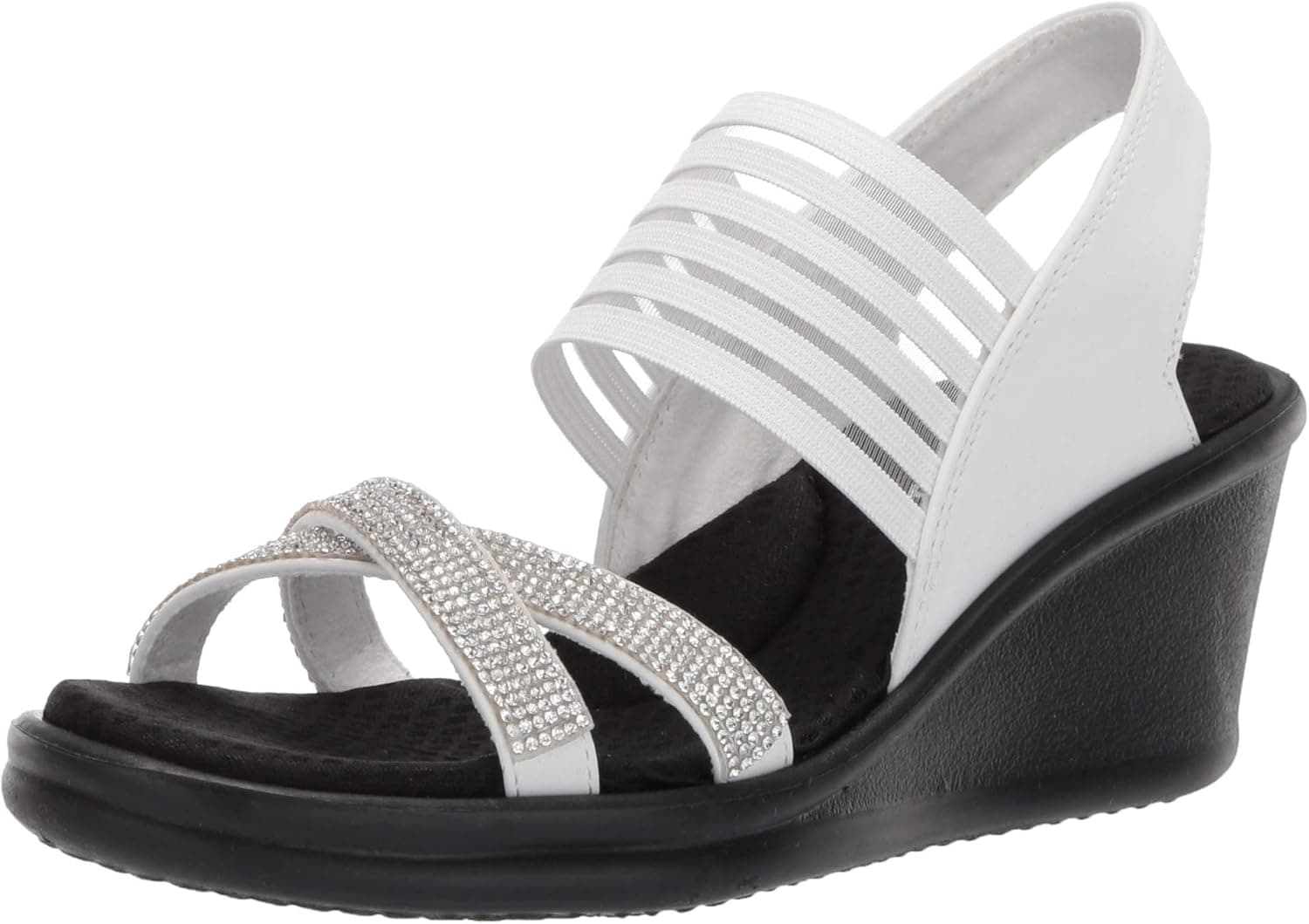 Skechers Women's Rumblers-Modern Maze Wedge Sandal