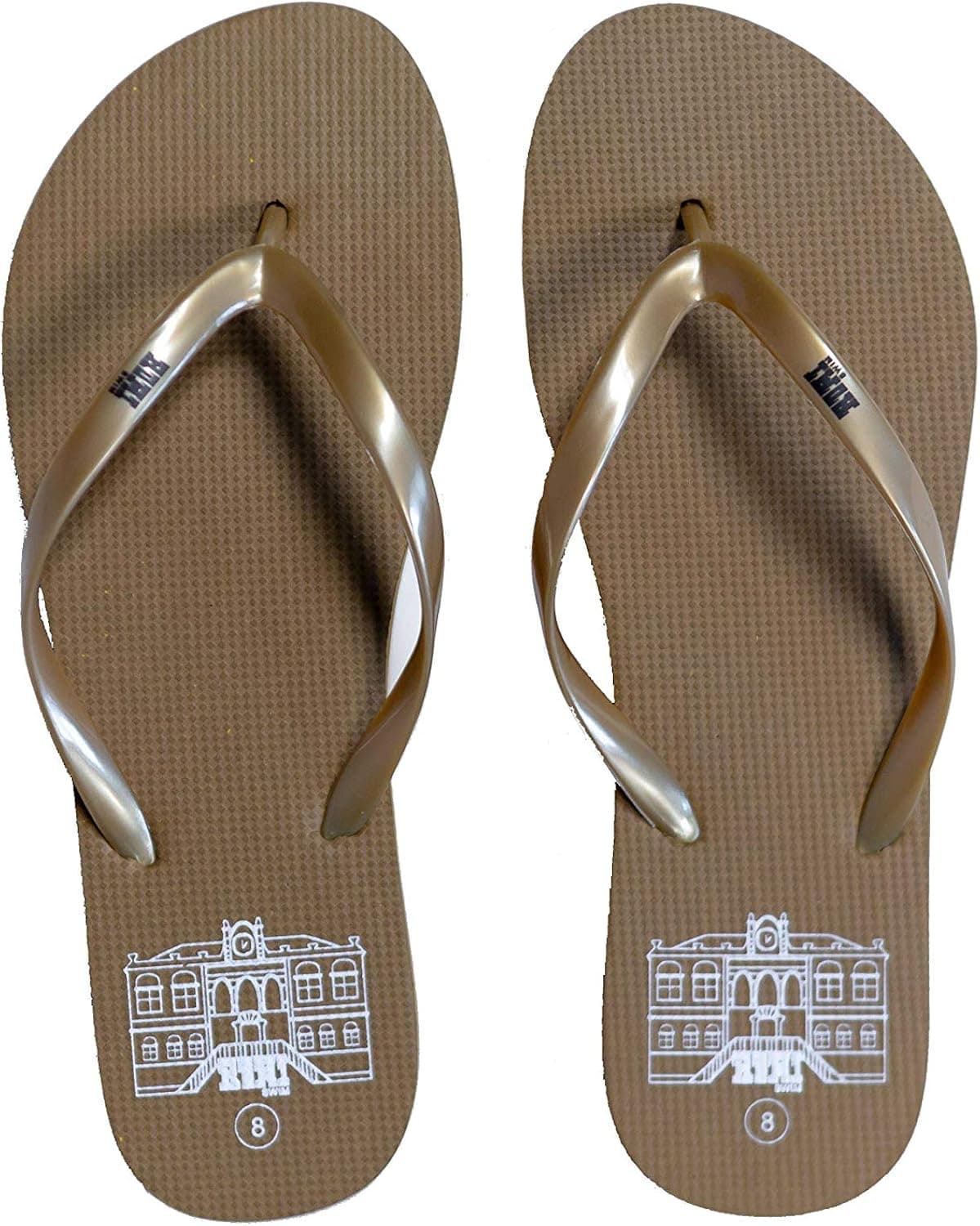 Romi Swim Women’s Flip Flops - Eco and Vegan-Friendly Premium Lightweight Non-Slip Casual Sandals for Summer Beach Shower
