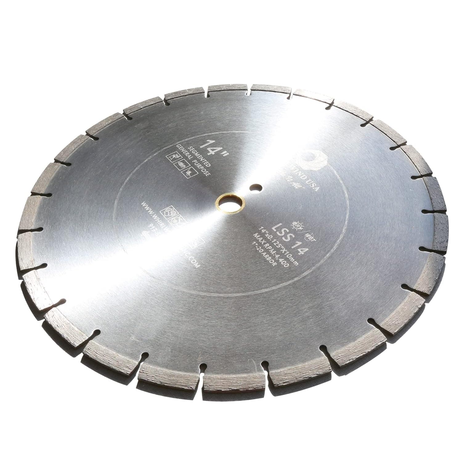 14 Concrete Saw Blade, Dry or Wet timeriver 14 Inch Diamond Blade Concrete, Hot Pressing Process, High Durability, 14 Masonry Blade for Cutting Masonry, Retaining Wall, Granite, Marble, Concrete.…