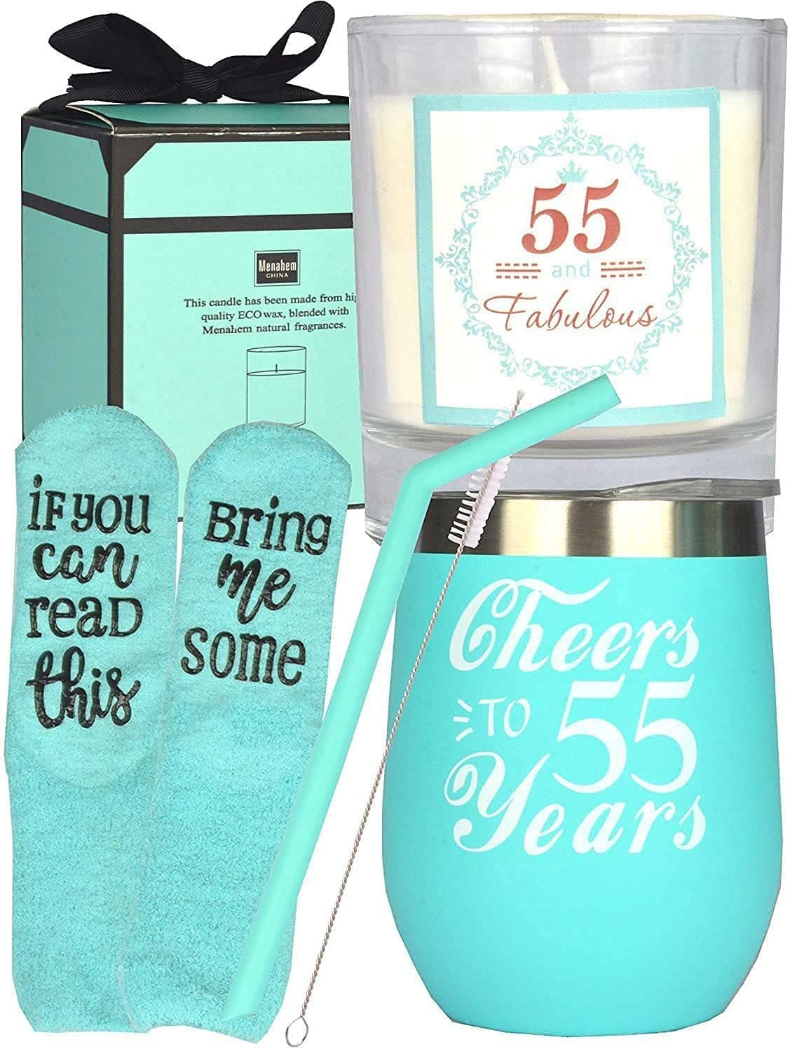 55th Birthday Gifts for Women, 55th Birthday, 55th Birthday Tumbler, 55th Birthday Decorations for Women, Gifts for 55 Year Old Woman, Turning 55 Year Old Birthday Gifts Ideas for Women