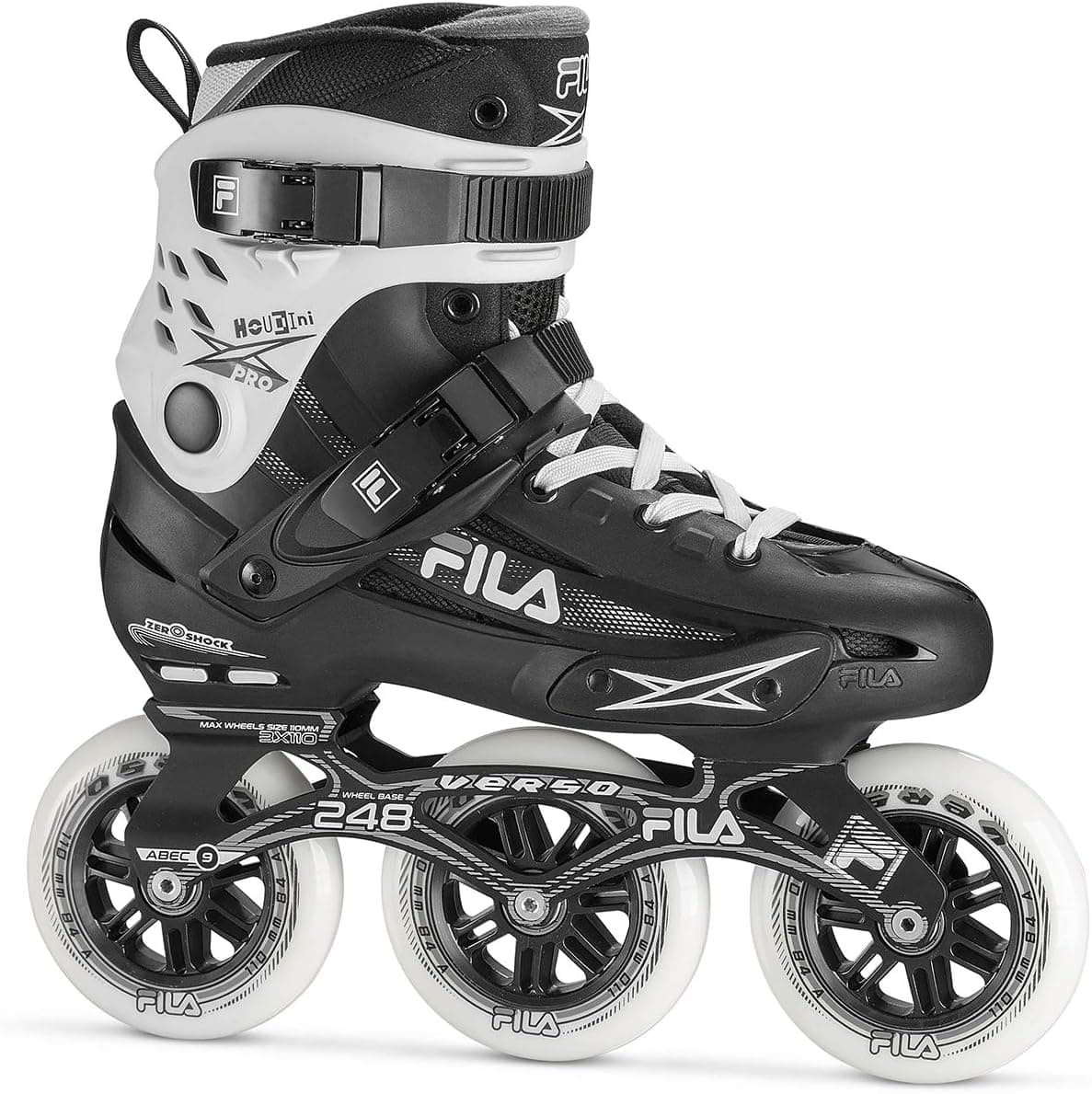 FILA Skates - Houdini Pro 110MM, Inline Skates for Men
