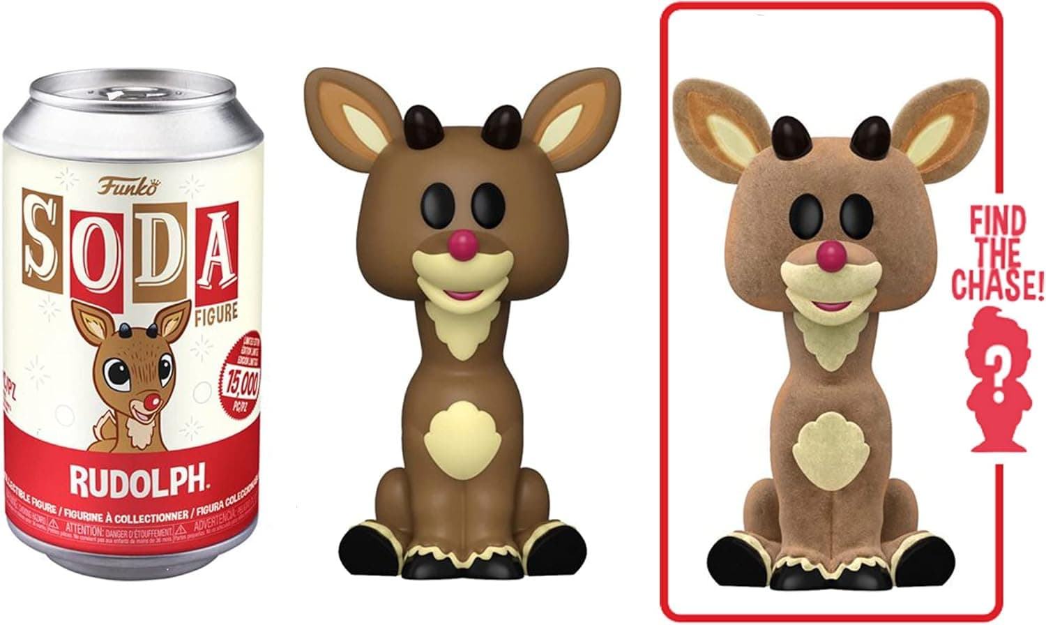 Funko Soda: Rudolph The Red-Nosed Reindeer 4.25" Figure in a Can