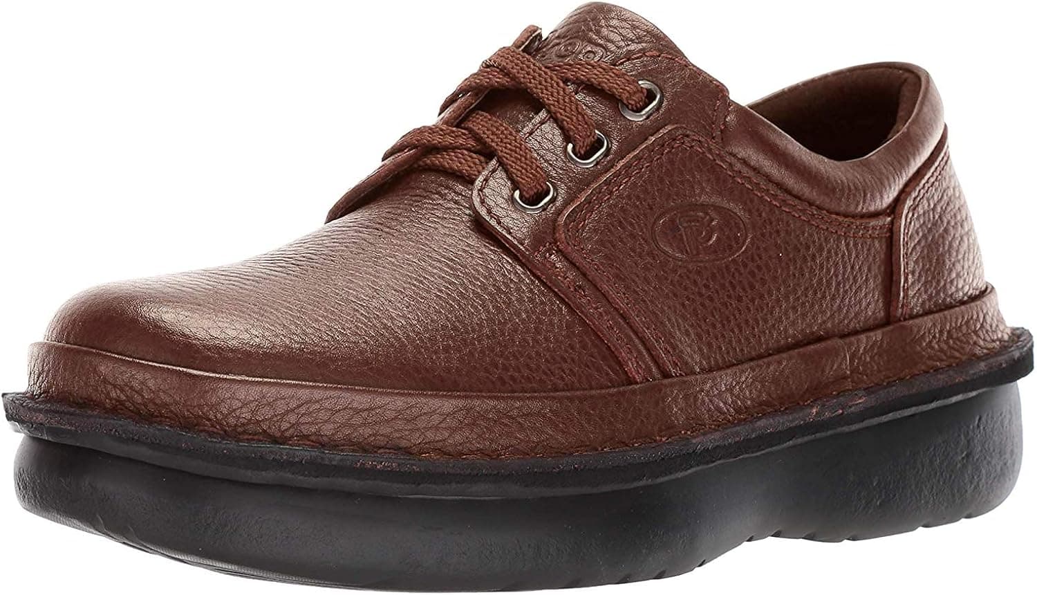 Propet Mens Villager Lace Up Casual Shoes - Black