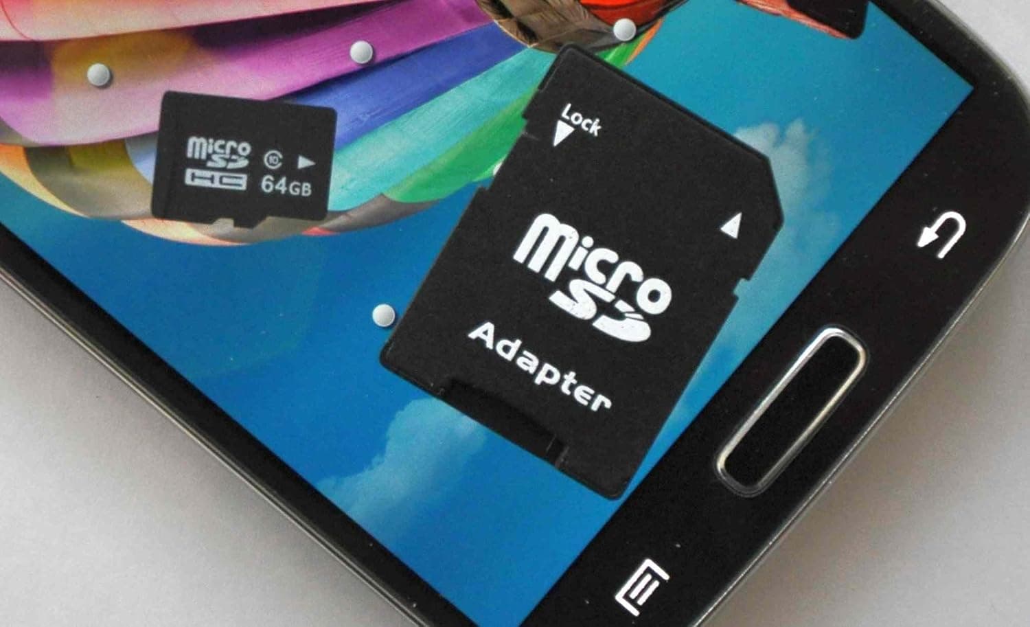 64GB Micro SDHC Class 10 Memory Card with SD Adaptor