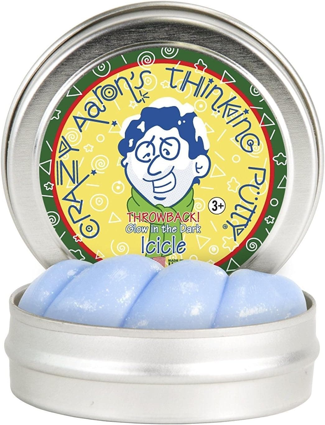 Crazy Aaron's Puttyworld Icicle 2" Tin