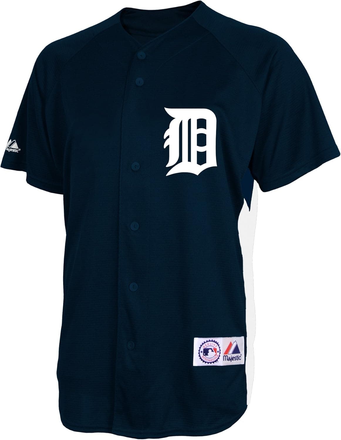 MLB Detroit Tigers Replica Batting Practice Home Jersey
