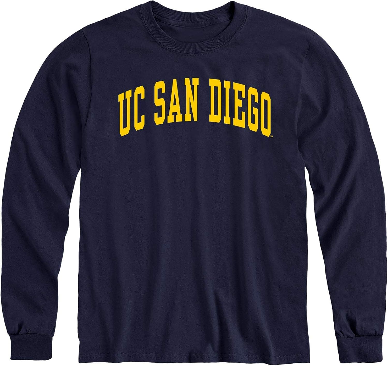 Barnesmith Cotton Long Sleeve T-Shirt with Classic Logo School Color, Unisex