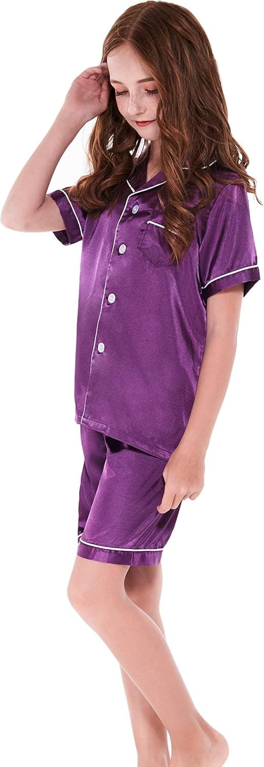 Horcute Pajamas Little Kid Sleepwears Set Pjs Clothes Short Sleeve