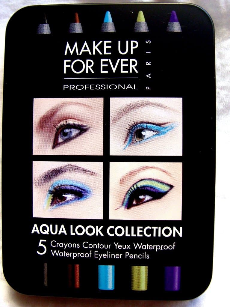 Award-winning Make up for Ever Aqua Eyes 5 Pencils Eyeliner Pencil Set