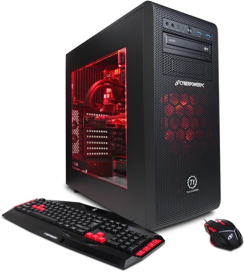 CyberpowerPC Gamer Supreme Liquid Cool SLC9800 Desktop, Black