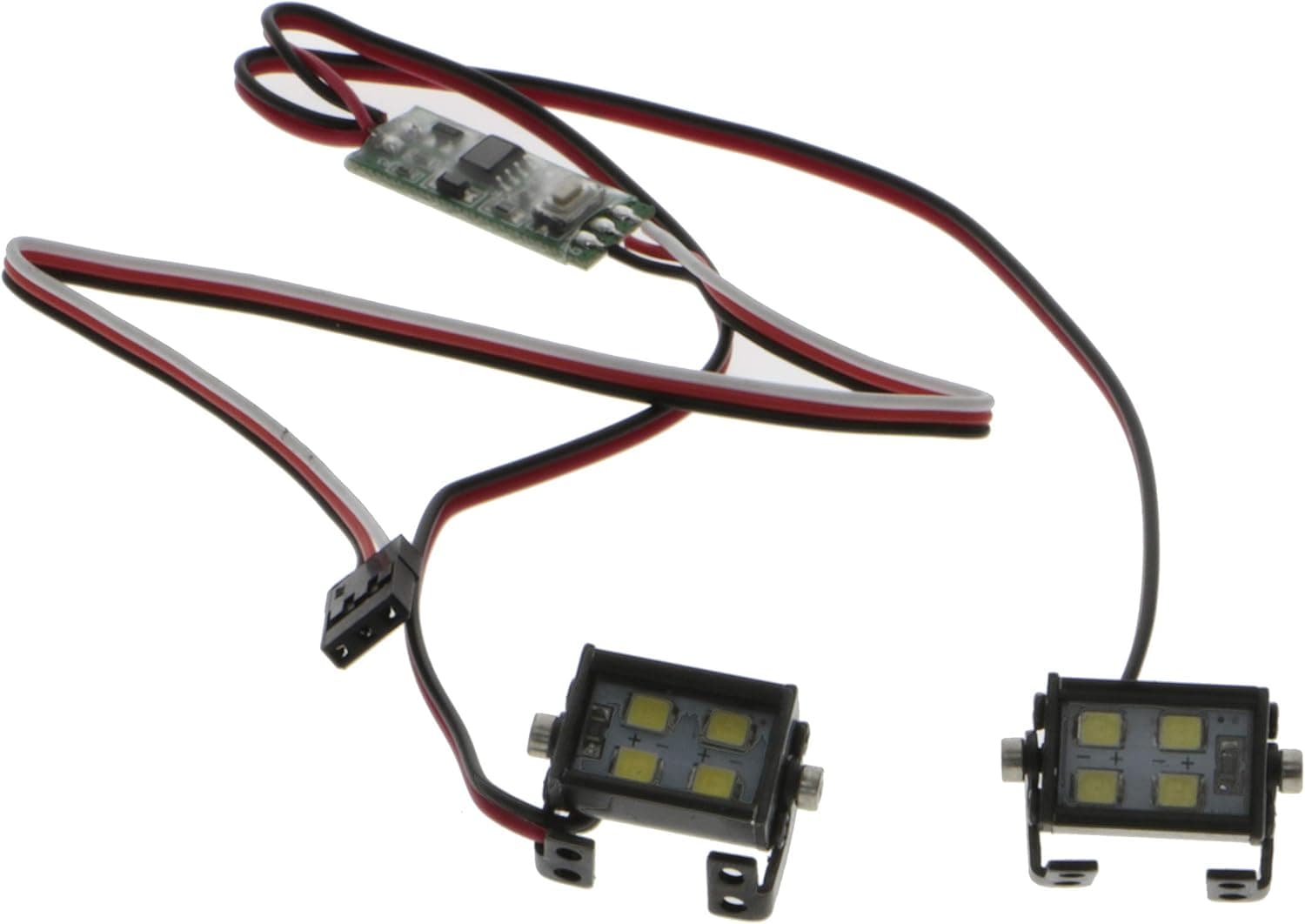 Ky-RC Simulation Model Lamp Trx4 Scx10 CC01 Double Row Led Highlighter Double Street Lamp 4 Lamps