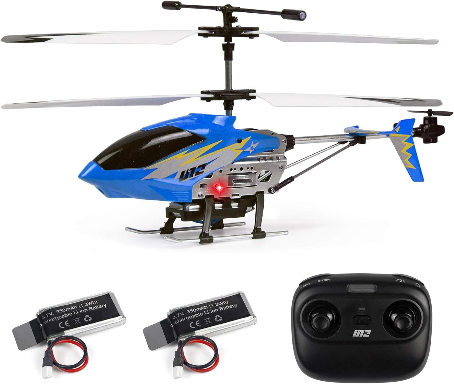 Cheerwing U12 Remote Control Helicopter with Altitude Hold, Mini RC Helicopter for Adults Kids, One Key take Off/Landing and 2 Batteries
