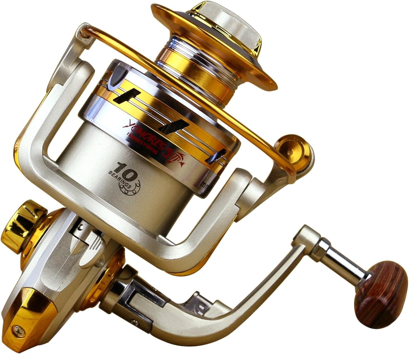 Boleno - EF1000 - Model New 10BB Ball Bearing Saltwater/ Freshwater Sea Fishing Spinning Reel 5.5:1 Hot