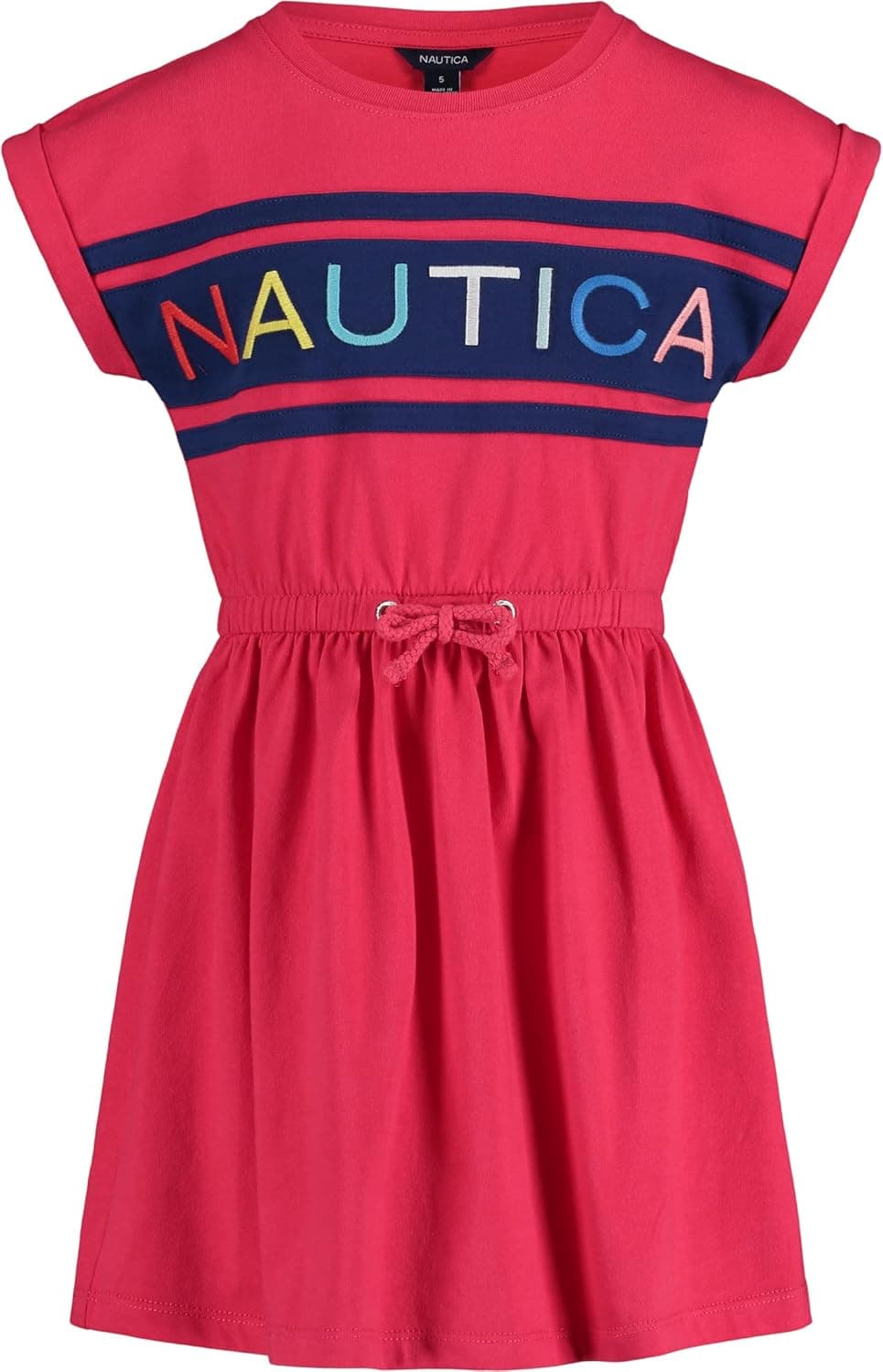 Nautica Girls Short Sleeve Fashion Dress