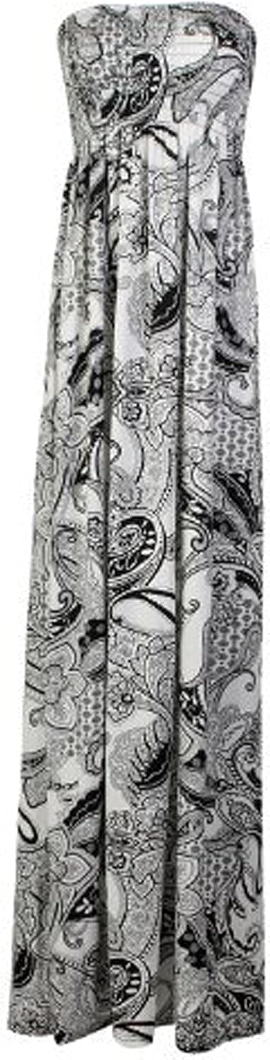 FashionMark Women's Skull Face Sheering Maxi