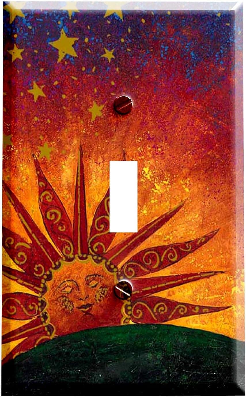 Celestial Sunrise Switchplate - Switch Plate Cover