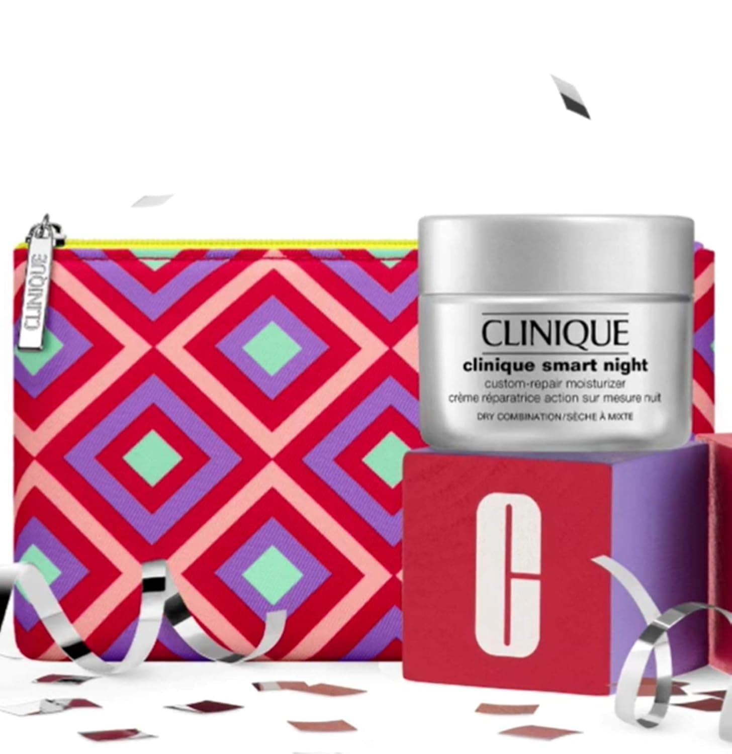New! Clinique Smart Night Custom-Repair Moisturizer - Dry Combination, 1 oz