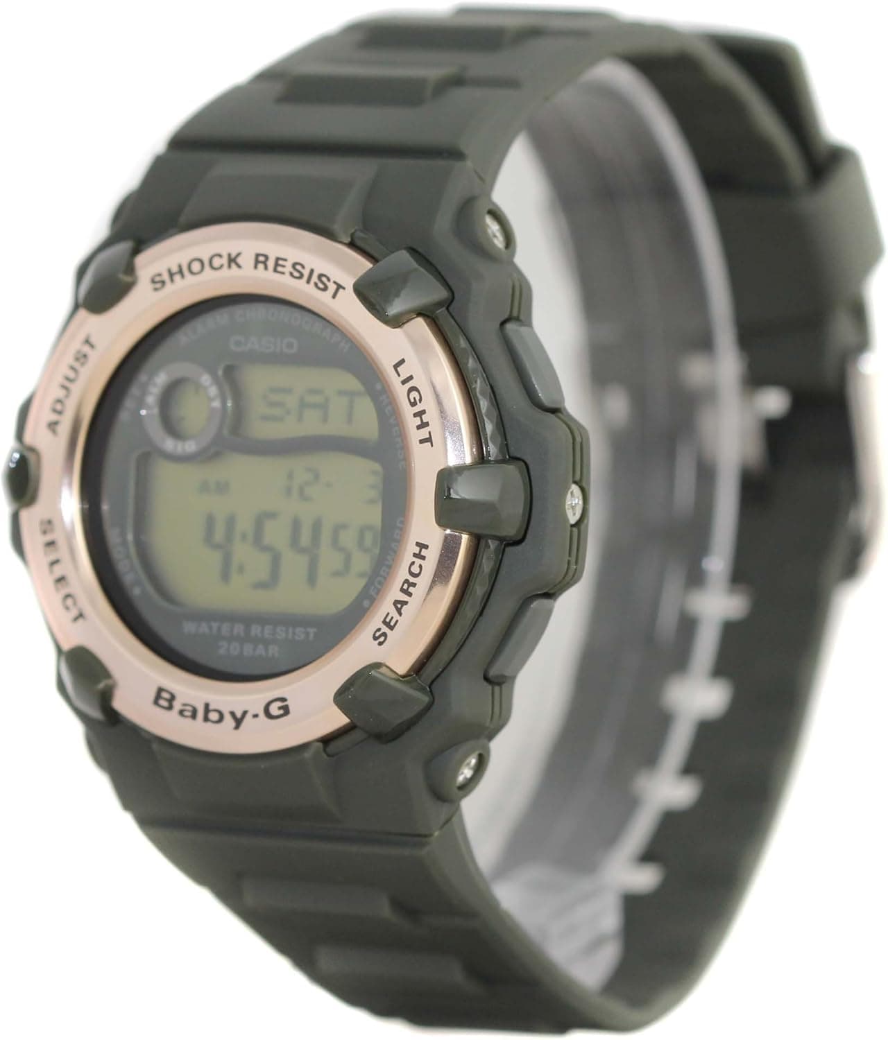 Casio - Baby-G - Slim Marine - Green/Gold - BG3000-3