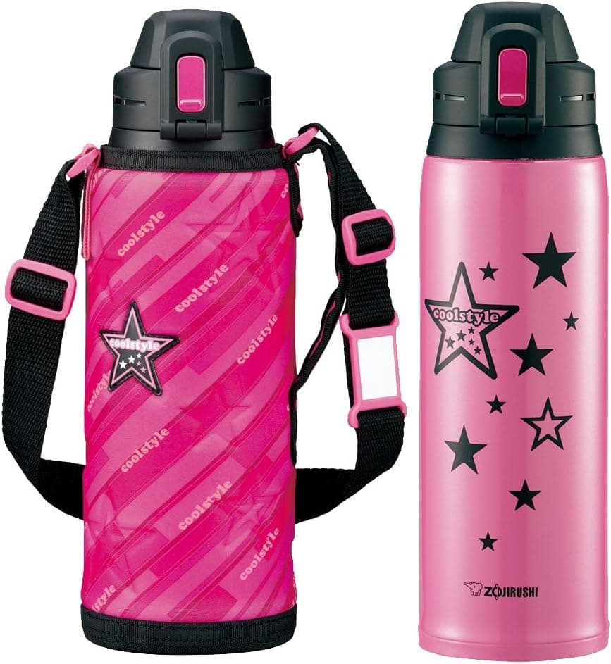 Zojirushi Direct Drink Stainless Steel Cool Bottle [1.03L] SD-EA10-PL
