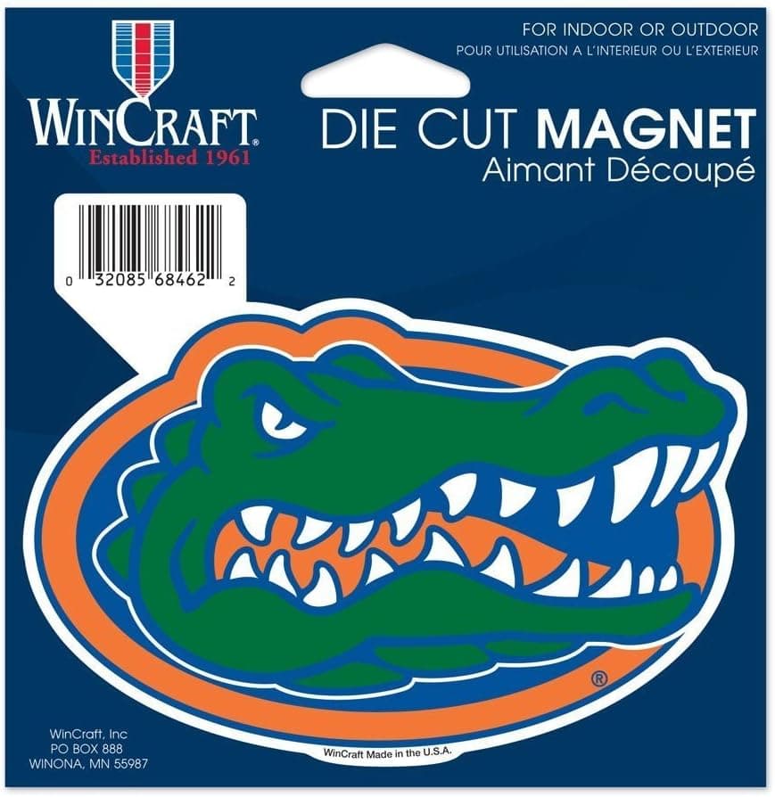 Florida Gators 3" x 5" Head Logo Magnet