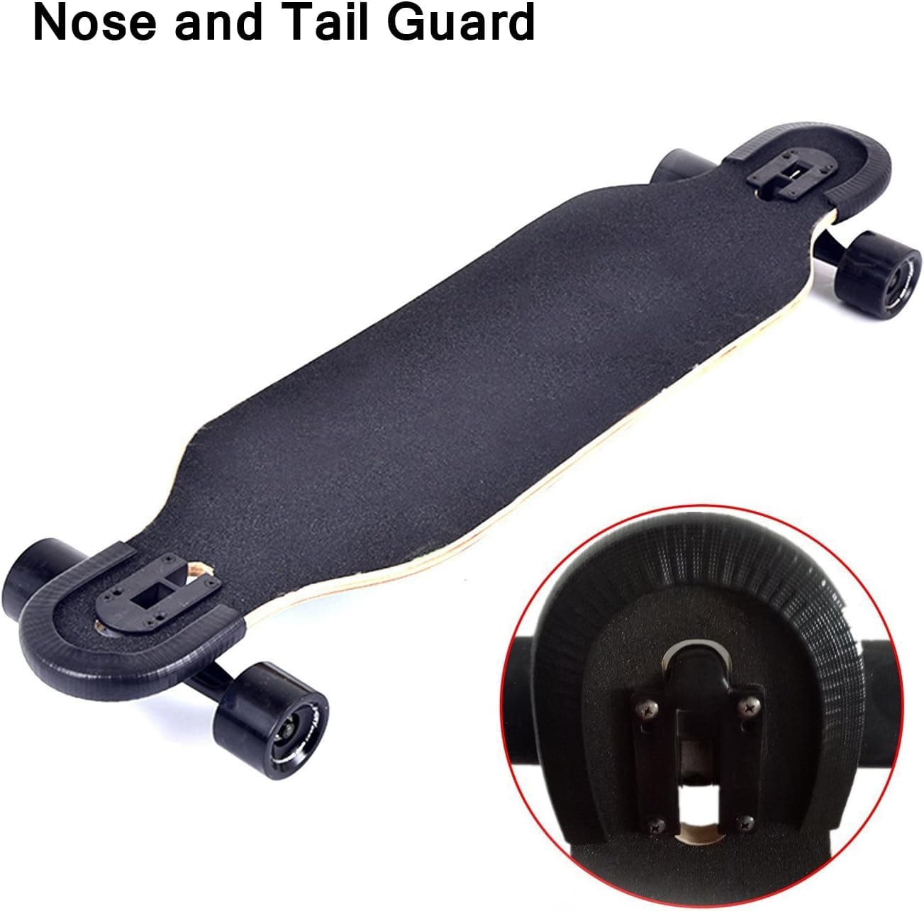 Skateboard Longboard Nose Guard and Tail Guard